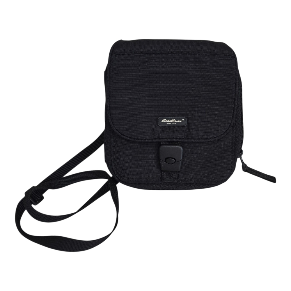 Eddie Bauer Black Small Crossbody Travel Bag Oragnizer Walking Resort Vacation